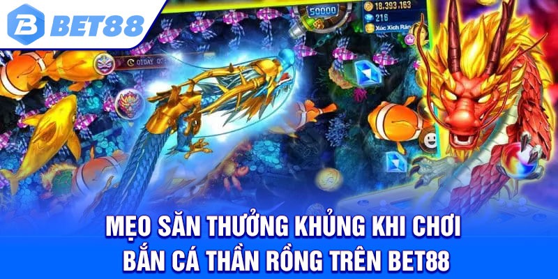 Mẹo săn thưởng khủng khi chơi bắn cá thần rồng trên Bet88